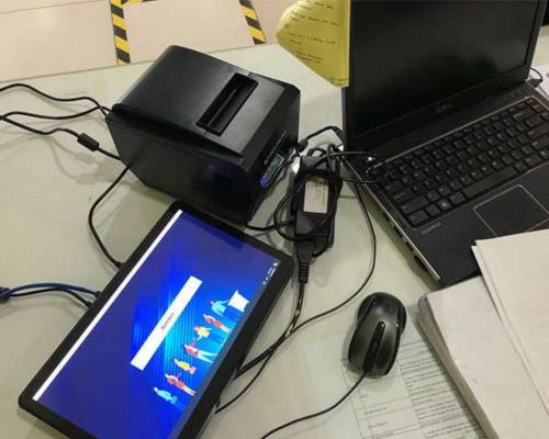 Queue system installed at a dental clinic in Kedah, Malaysia
