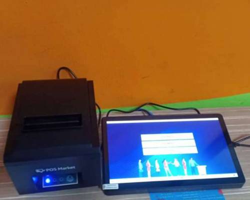 Queue system installed at a university in Johor, Malaysia